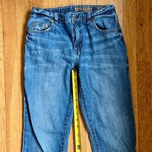 J Crew Crewcuts boys straight jeans sz 12